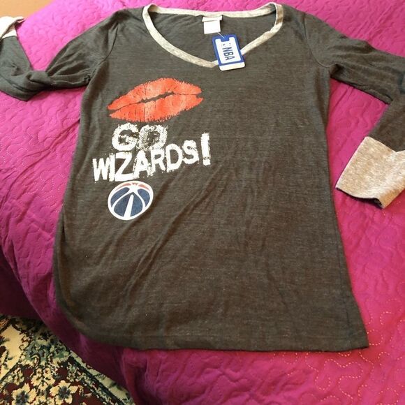Wizards NBA v-neck longsleeve shirt - Picture 1 of 2